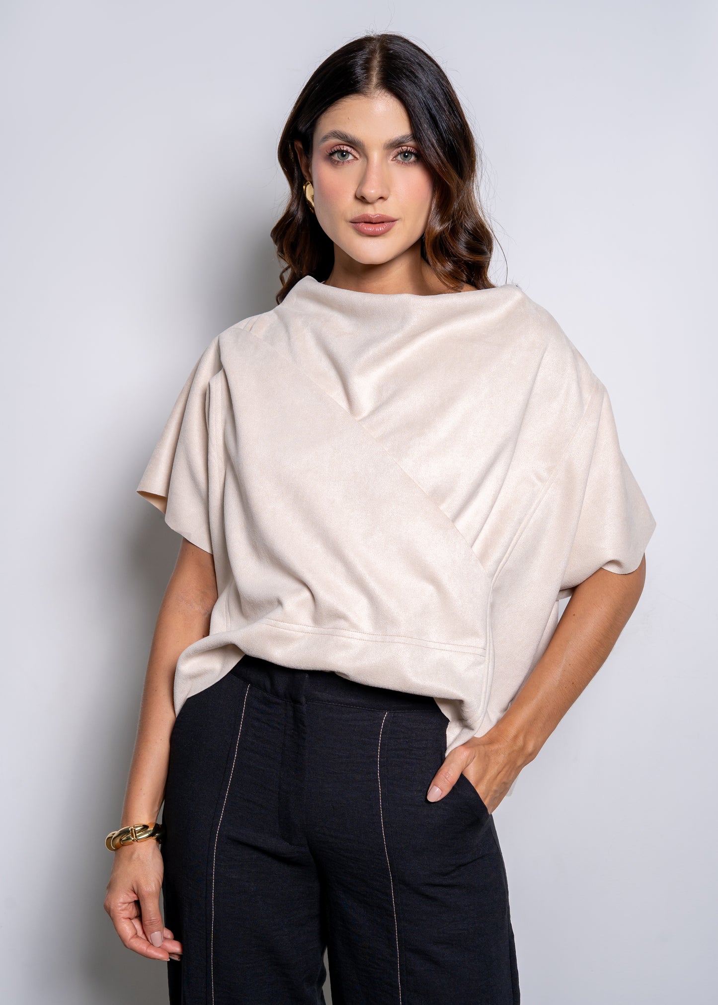 BLUSA JULIA SUEDE