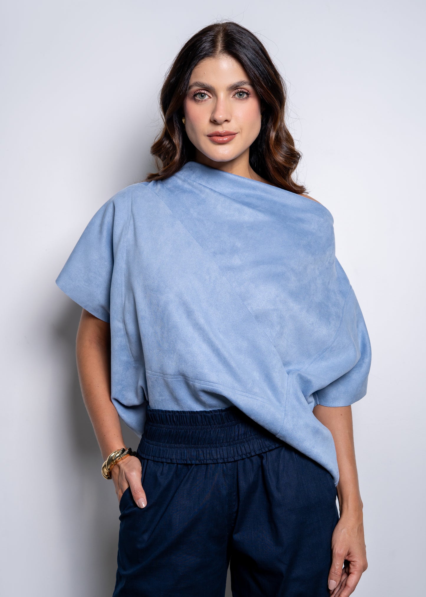 BLUSA JULIA SUEDE